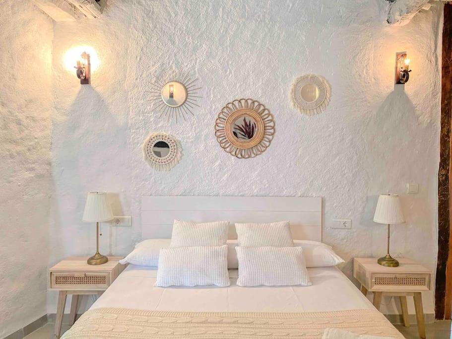 La Palmera. Casa Rural Con Piscina Privada. Benadalid Kültér fotó
