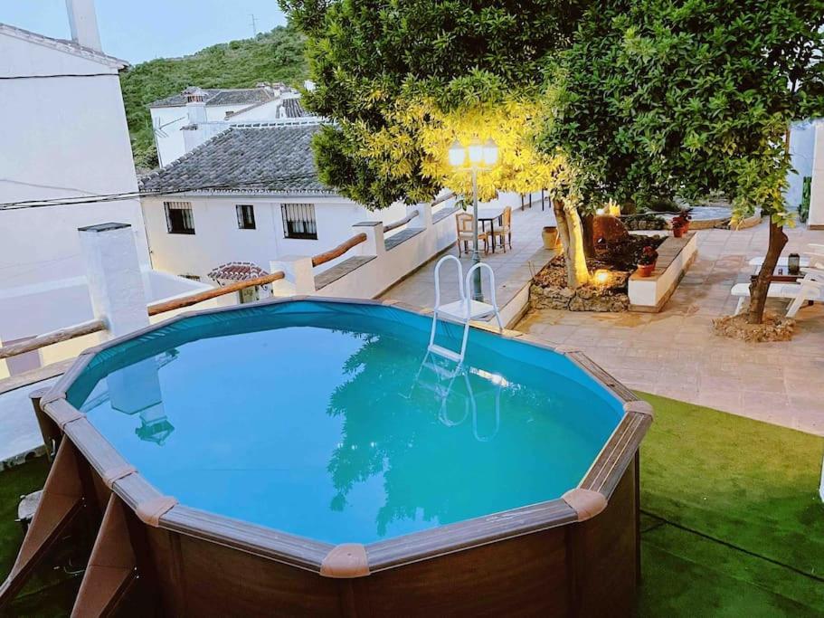 La Palmera. Casa Rural Con Piscina Privada. Benadalid Kültér fotó