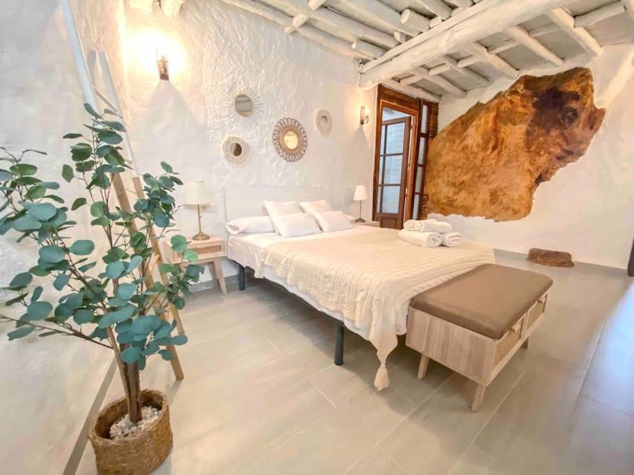 La Palmera. Casa Rural Con Piscina Privada. Benadalid Kültér fotó