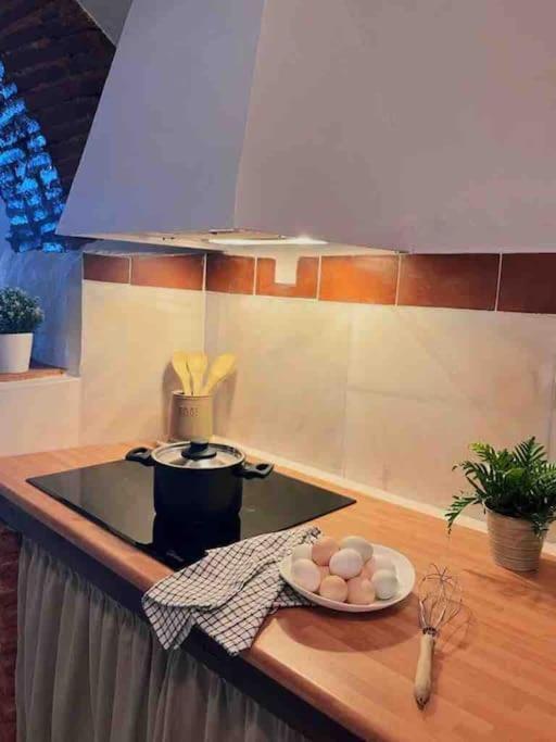 La Palmera. Casa Rural Con Piscina Privada. Benadalid Kültér fotó