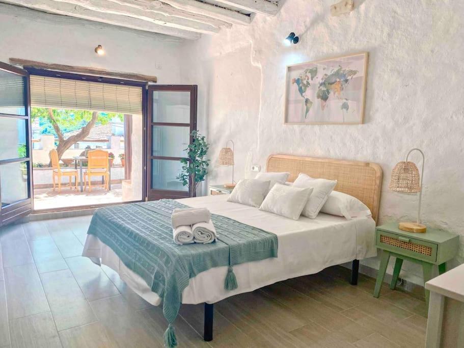 La Palmera. Casa Rural Con Piscina Privada. Benadalid Kültér fotó