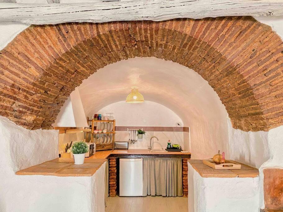 La Palmera. Casa Rural Con Piscina Privada. Benadalid Kültér fotó